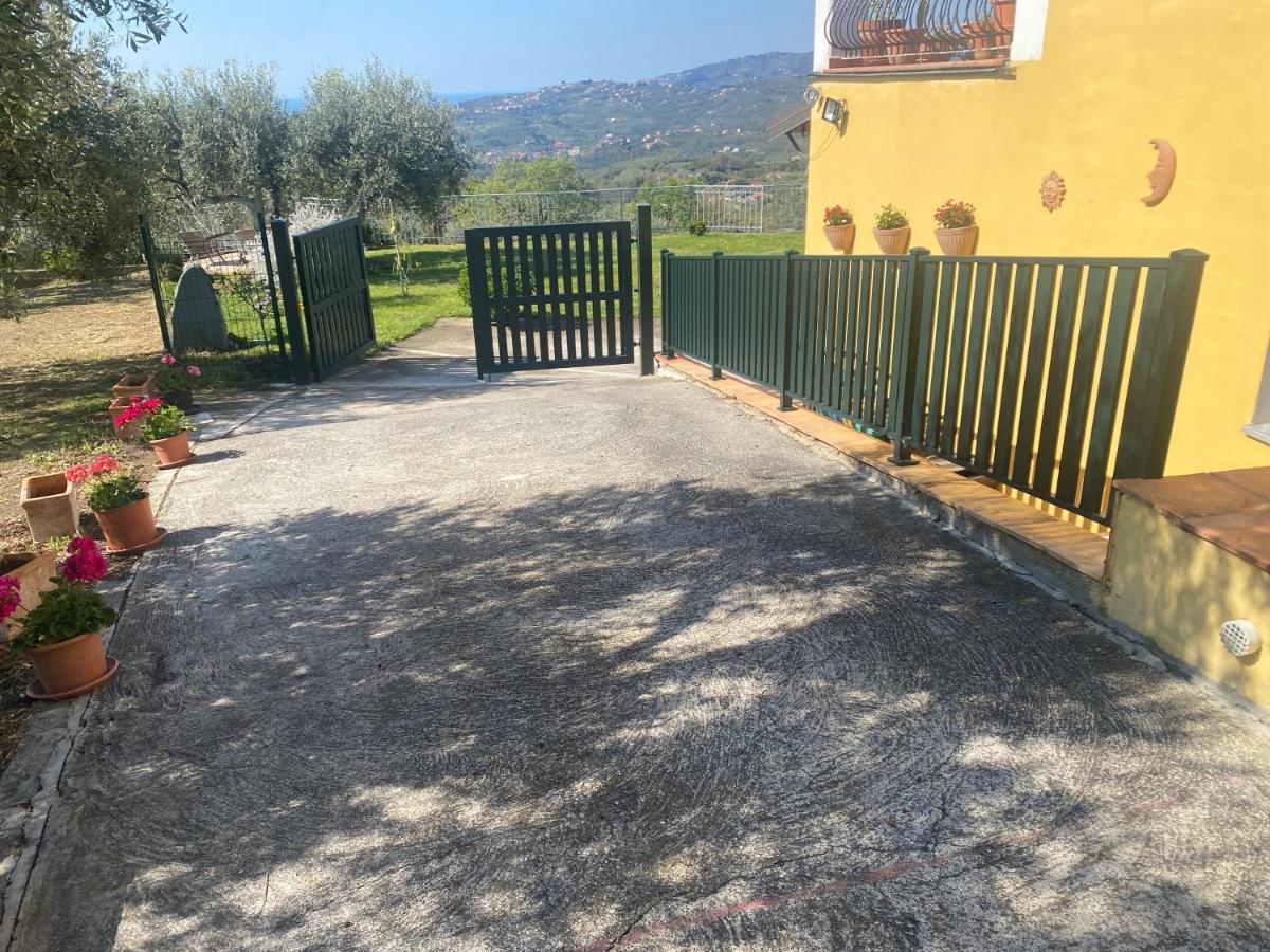 Villa Casa Vista Mare - Superb Garden And Parking Included Imperia Exterior foto
