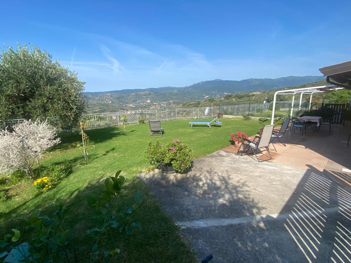 Villa Casa Vista Mare - Superb Garden And Parking Included Imperia Exterior foto