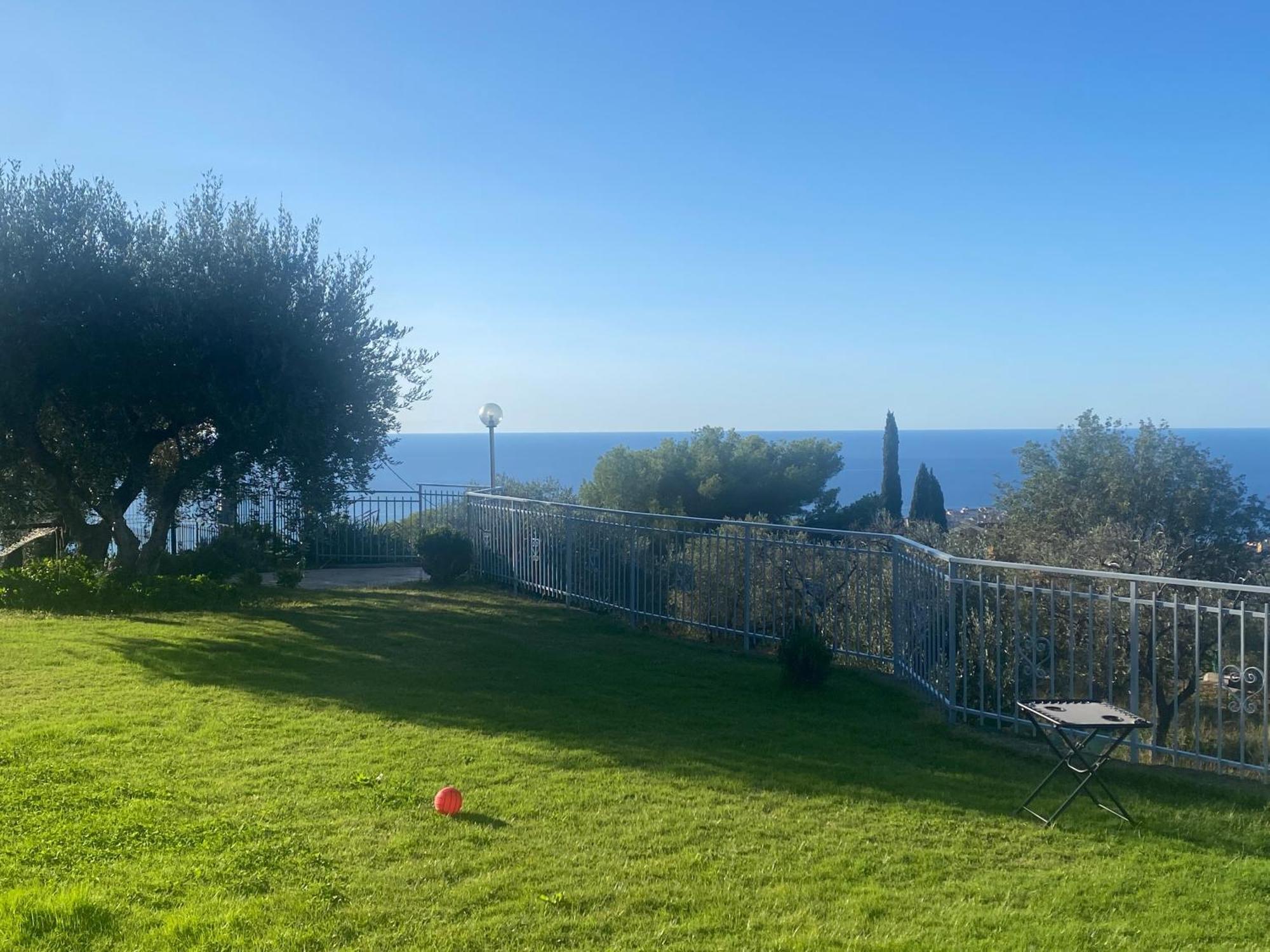 Villa Casa Vista Mare - Superb Garden And Parking Included Imperia Exterior foto
